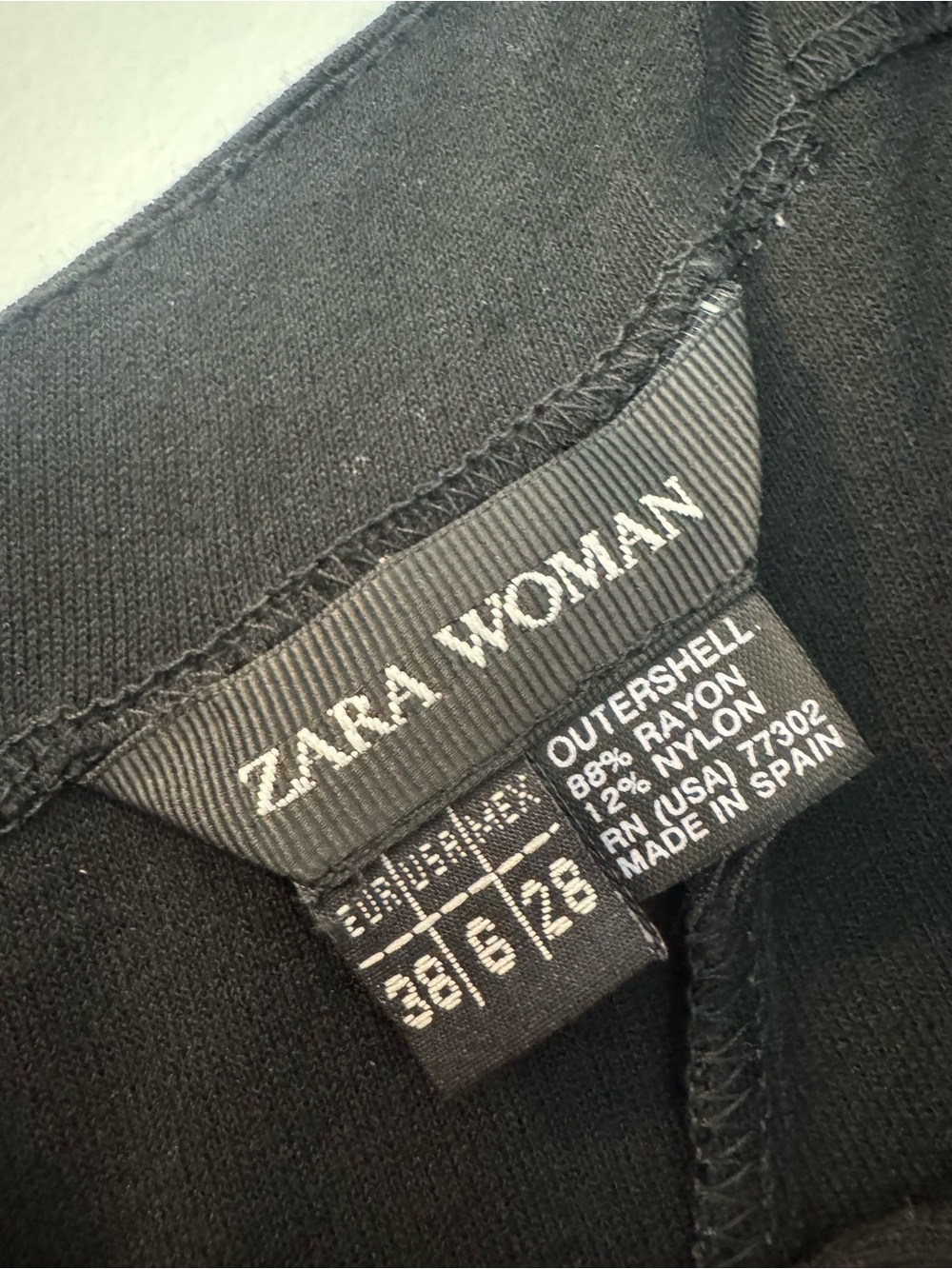 Zara Black Maxi Dress with one-Shoulder Ruffle Detail - Picture 5 of 5